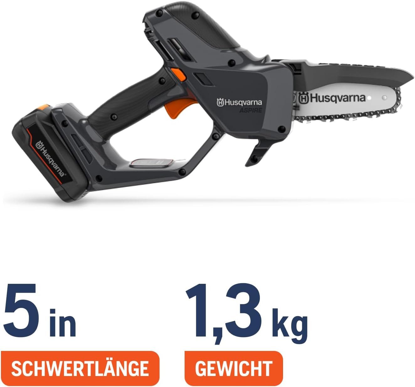 Husqvarna Akku-Kettensäge Aspire P5-P4A, 12 cm günstig online kaufen