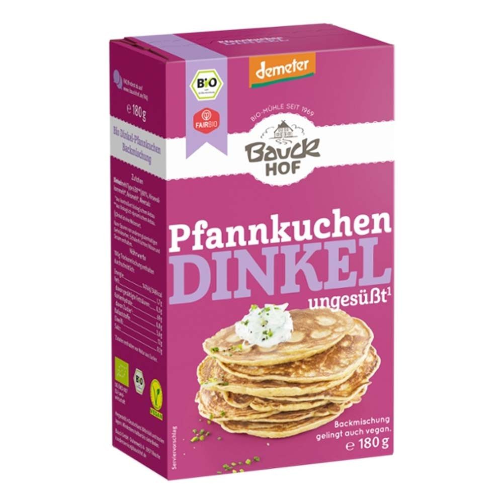 Bauck Mühle Fertiggericht Dessert-Mix - Dinkel Pfannkuchen ungesüßt 180g im Vergleich