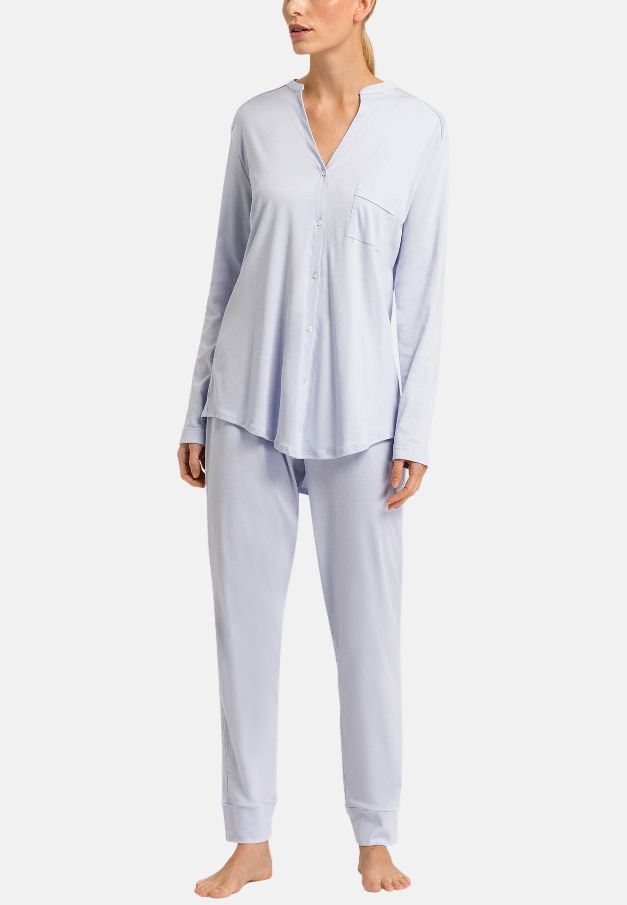 Hanro Pyjama Pure Essence (Set, 2 tlg) Pyjama - Baumwolle - Atmungsaktiv