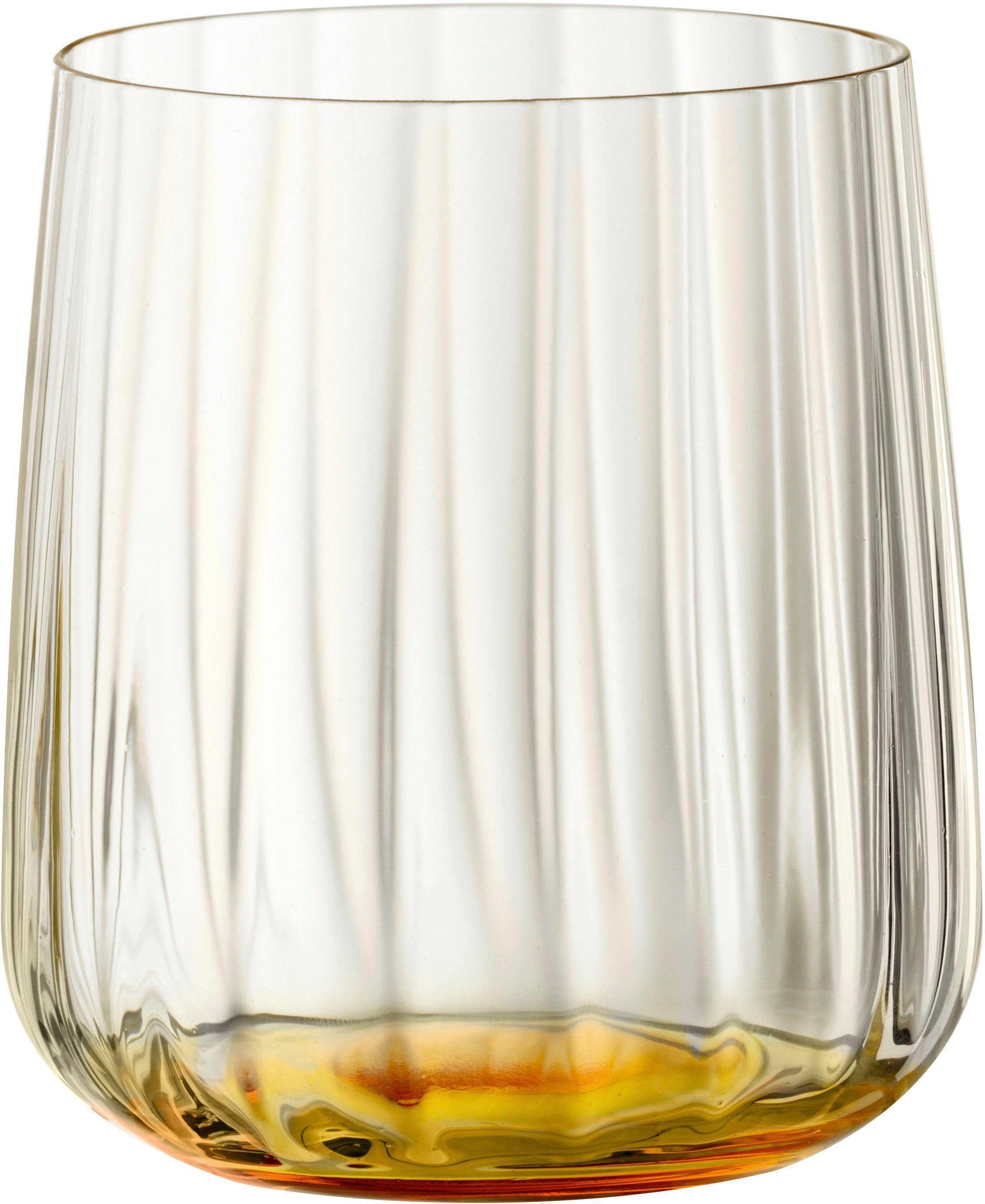SPIEGELAU Becher LifeStyle, Kristallglas, 340 ml, 2-teilig sun