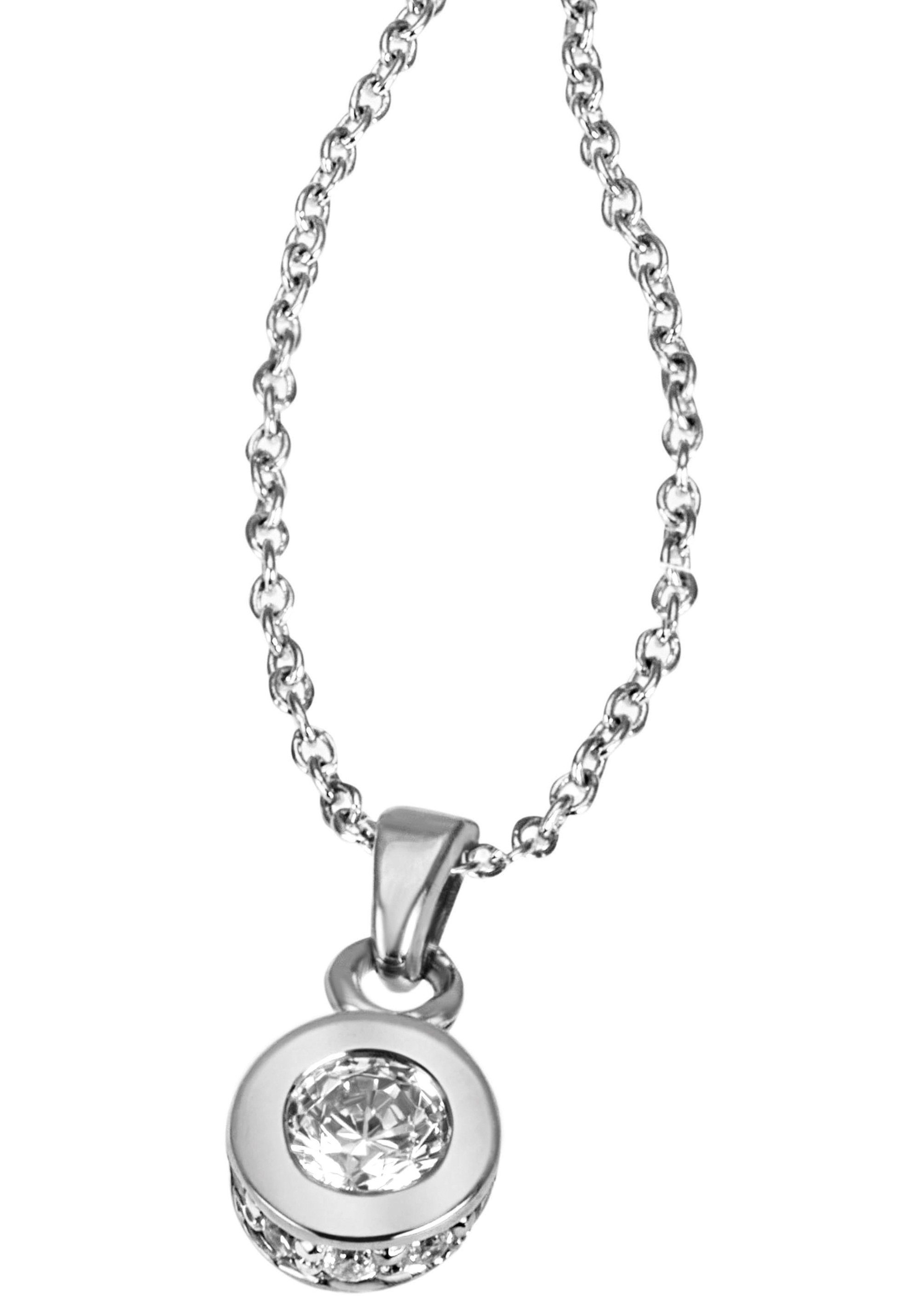 Kette mit Anhänger Schmuck Geschenk Gold 375 Halsschmuck Halskette Goldkette Ankerkette