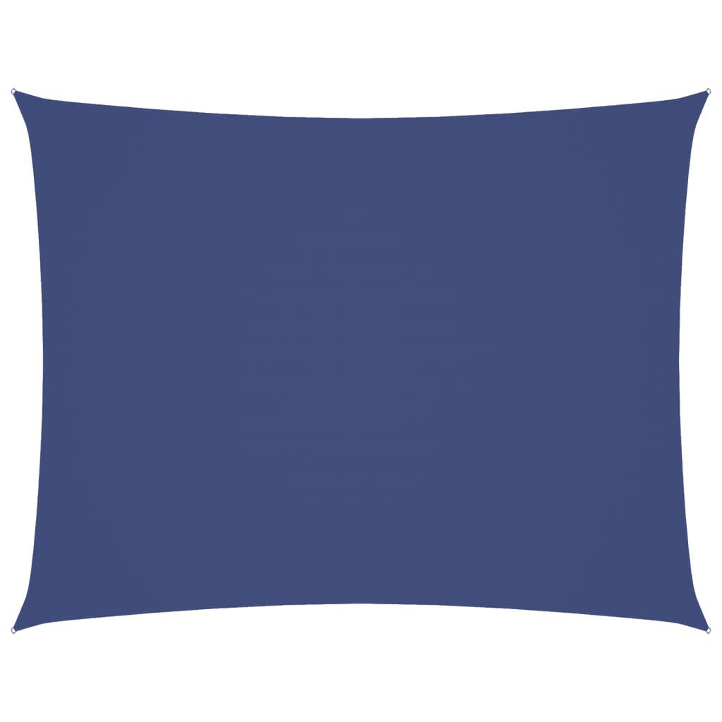 Sonnensegel Sonnensegel Oxford-Gewebe Rechteckig 3,5x5 m Blau