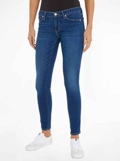 Tommy Jeans Skinny-fit-Jeans mit dezenten Labelapplikationen