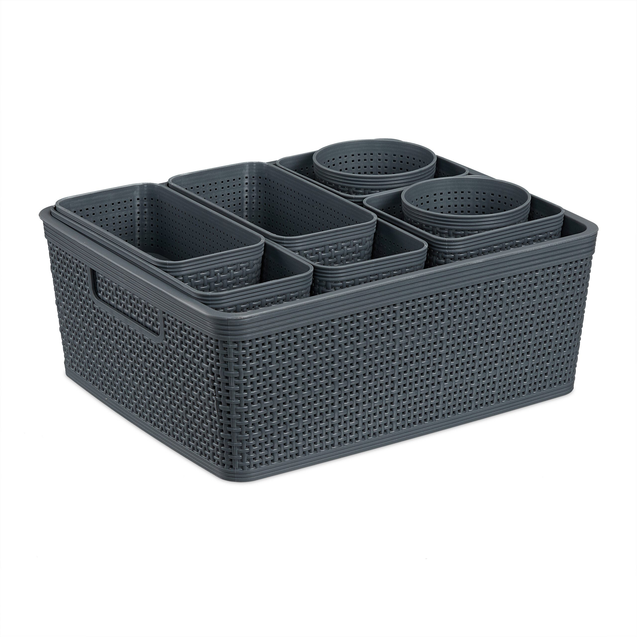 Schubladeneinsatz Schubladen Organizer im 10-tlg. Set
