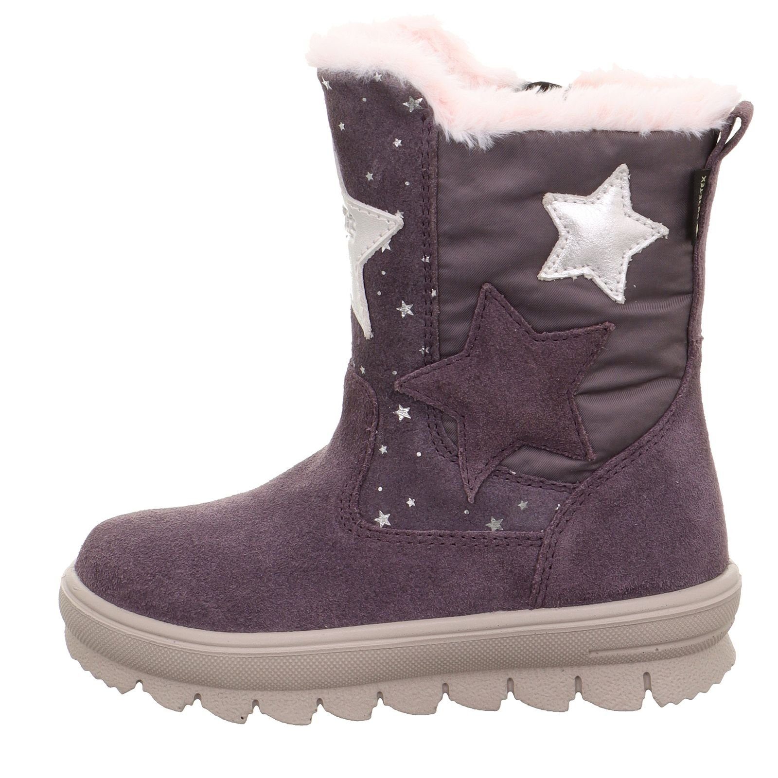 superfit Kinder Gore-Tex Stiefel 1-000219-8500 lila/silber Stiefel