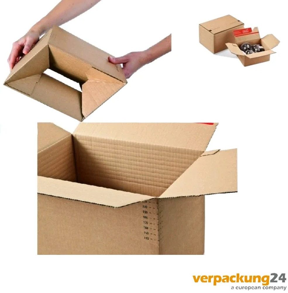 COLOMPAC Versandkarton 10 ColomPac® Versandkartons Blitzbodenkartons