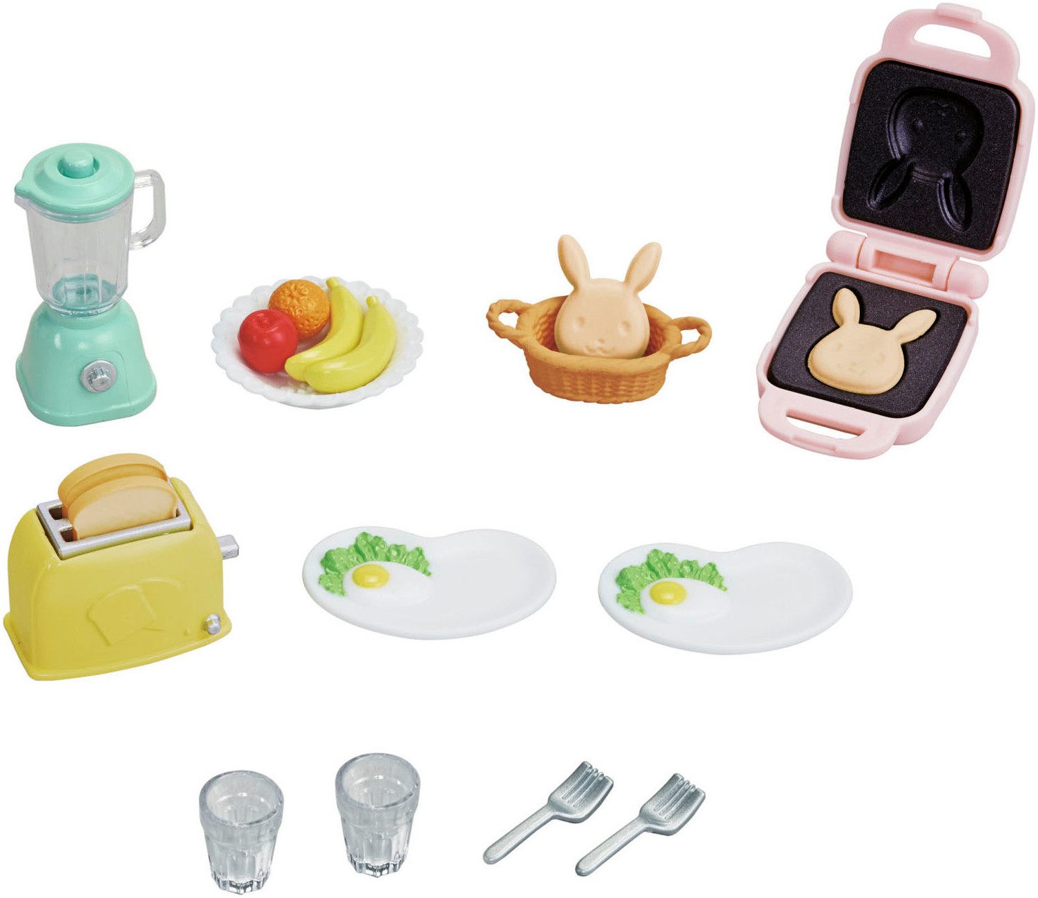 Sylvanian Families Spielwelt Frühstücks-Set mit Toaster (5444)