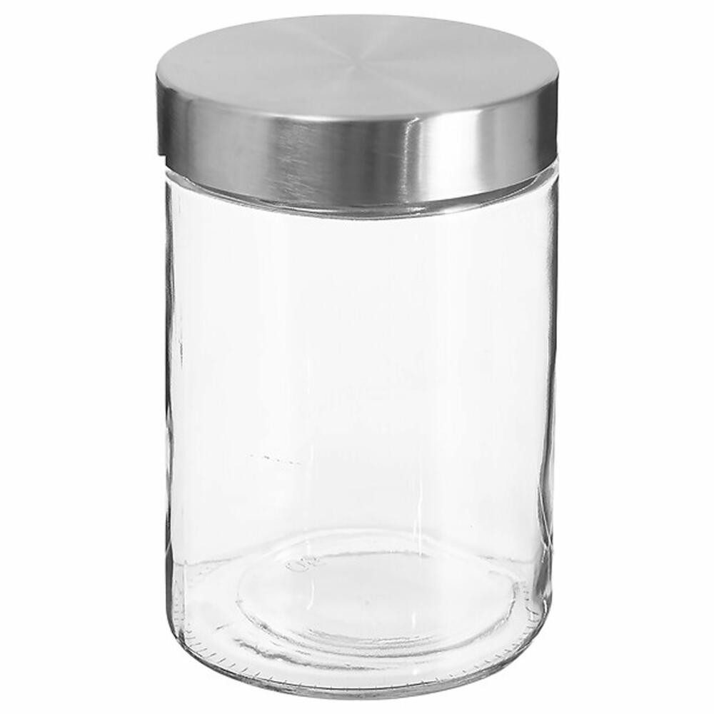 5five Simply Smart Einmachglas Nixo 1.2 L, Glas, Edelstahl