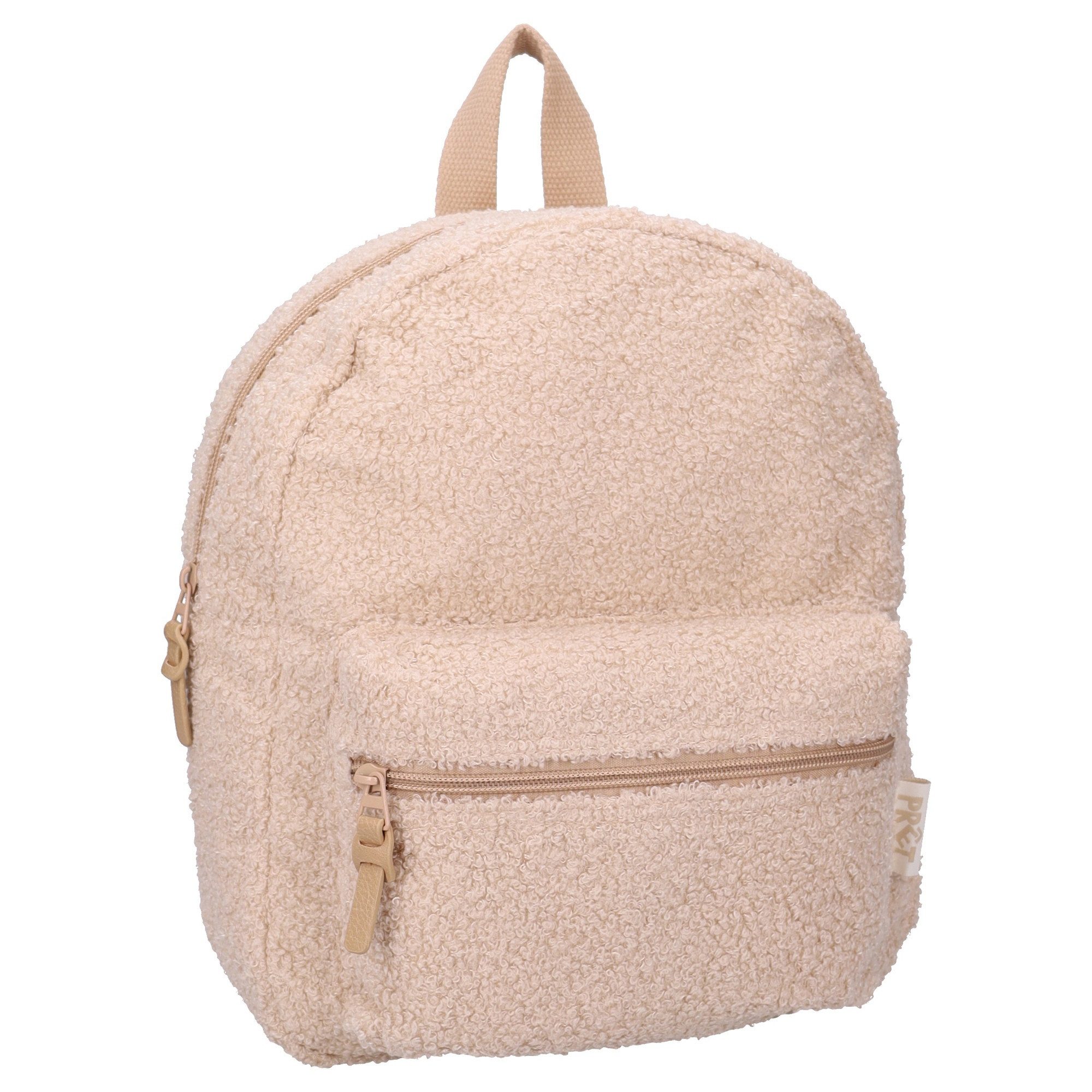Vadobag Rucksack Prêt Rucksack Ridge And Row – Beiger Kinder aus Rippstoff