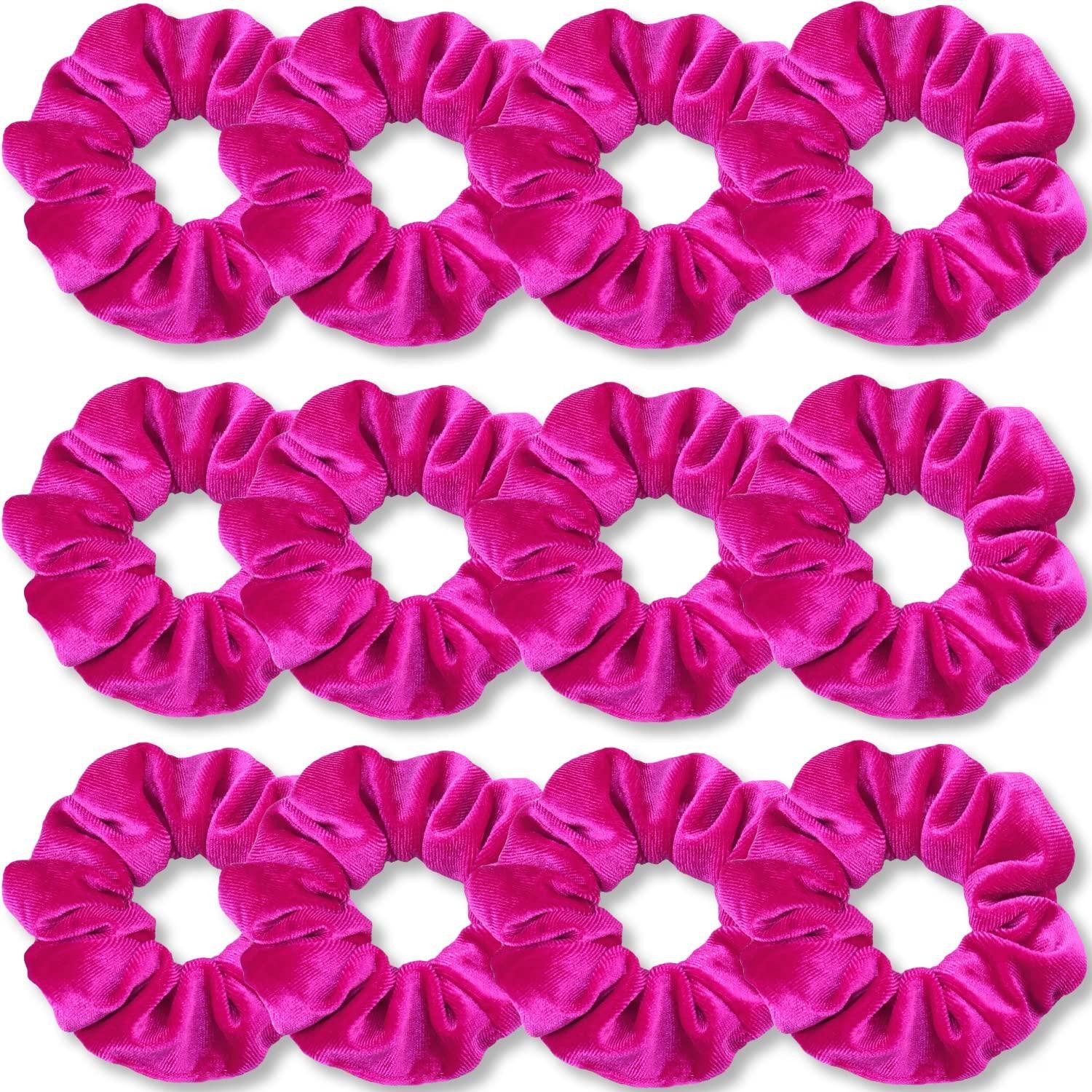 Haargummi Rose Haargummis Premium Samt dicke Haarbänder weiche Seile Damen