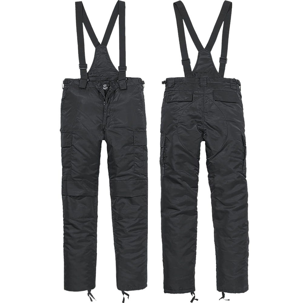 Brandit Outdoorhose US Thermohose mit Hosenträger Neu Wasserabweisend