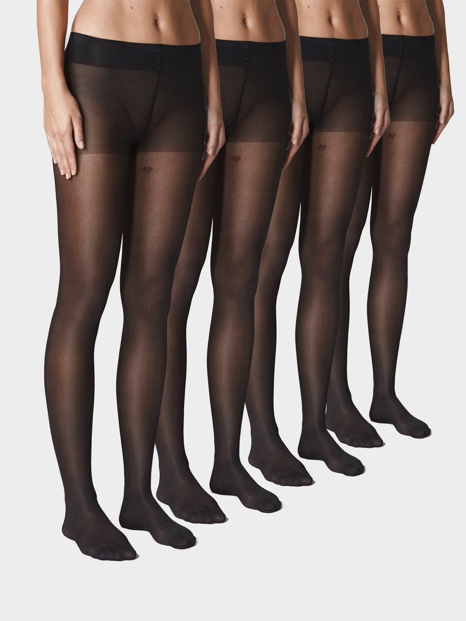 Bataillon Belette Strumpfhose transparent 40Den Damen (4er PACK) semitransp günstig online kaufen