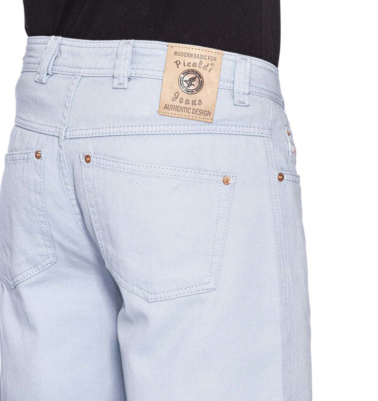 PICALDI Jeans Chinoshorts Zicco 472 Hose, Light Kurze Strandhose Blue Shorts Sommerhose