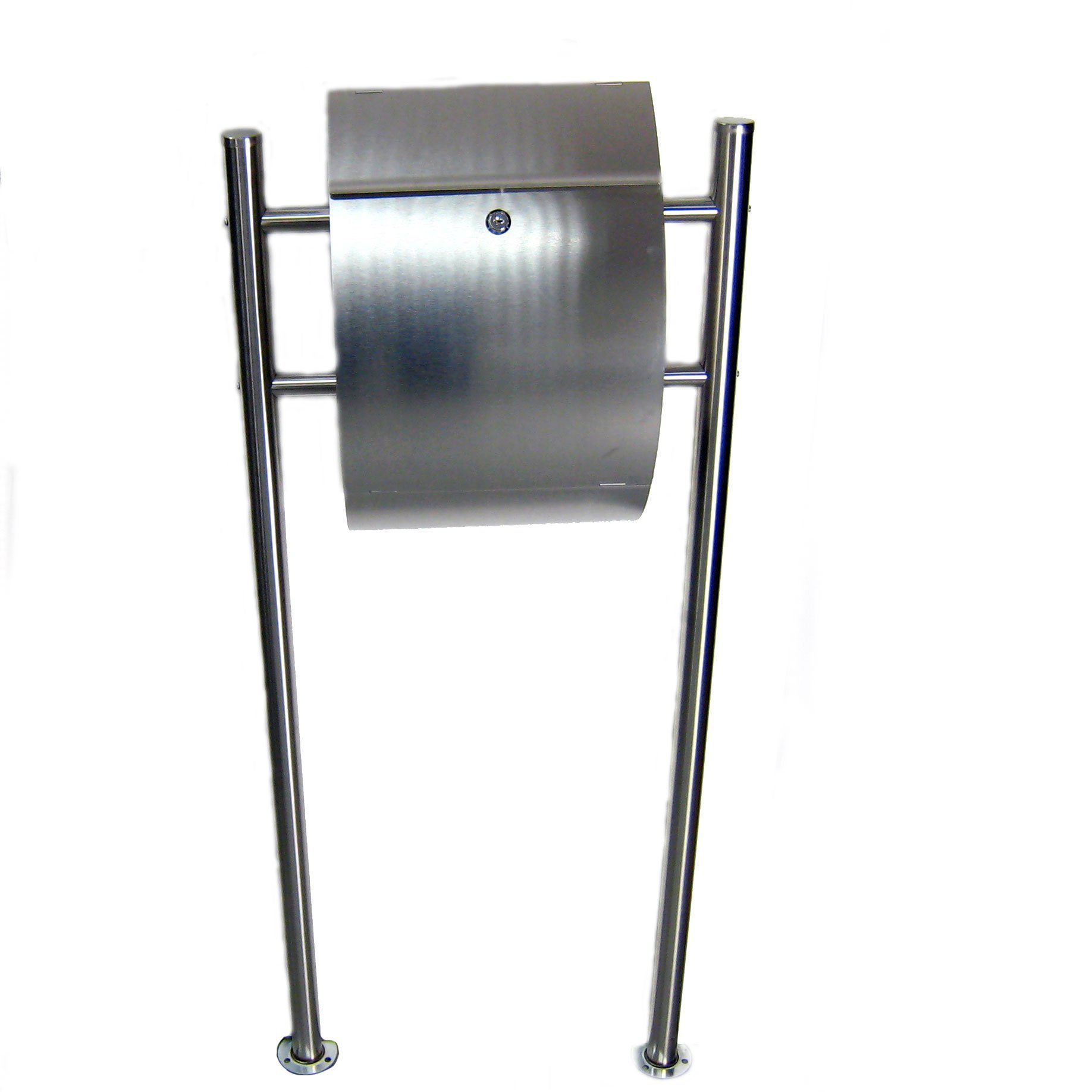 AcMax Briefkasten Briefkasten aus gebürstetem Edelstahl Modell Valencia ink günstig online kaufen