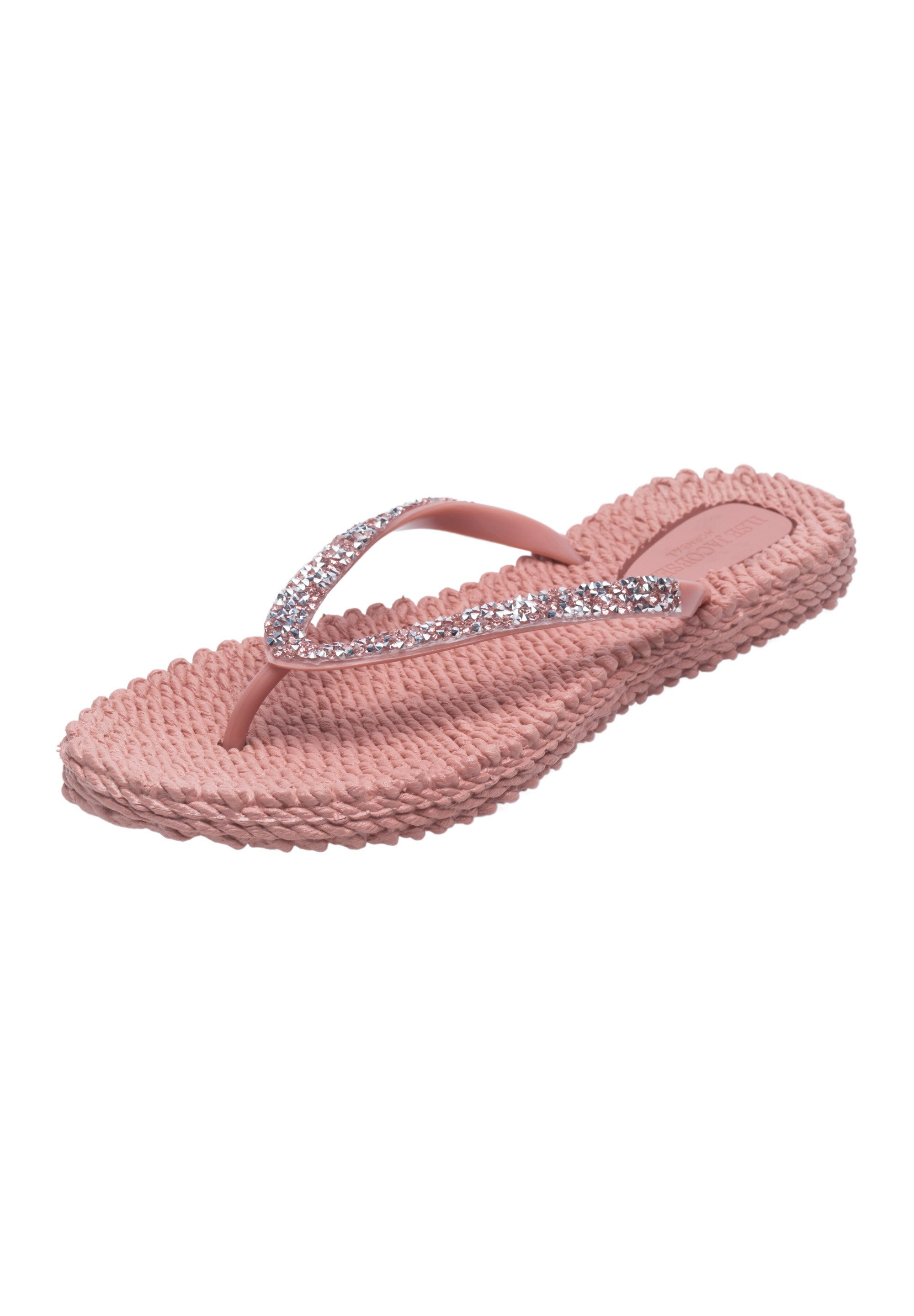 Ilse Jacobsen CHEERFUL03G Zehentrenner gemusterte Innensohle,Glitzersteine, günstig online kaufen
