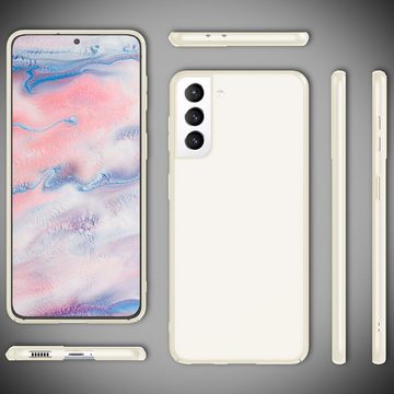 Nalia Smartphone-Hülle Samsung Galaxy S22, Ultra Dünne 0,5mm Hülle / Mattes Hardcase / Silk Touch / Extra Leicht