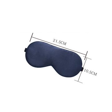 GelldG Schlafmaske Seiden-Schlafmaske, 2er-Pack Augenmaske aus Seide