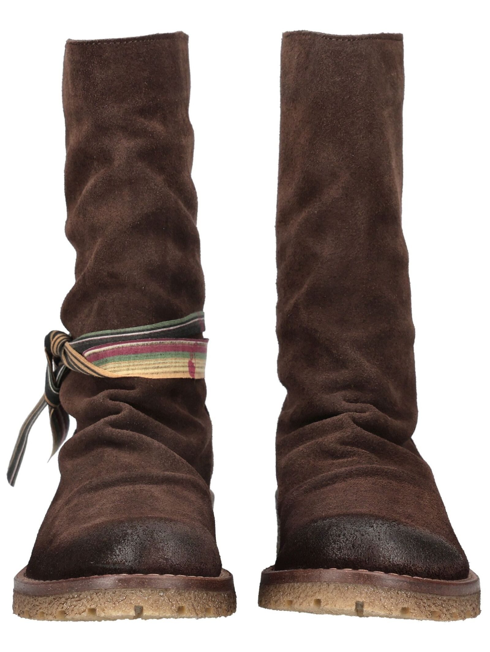 Felmini Stiefel Veloursleder . Bikerboots