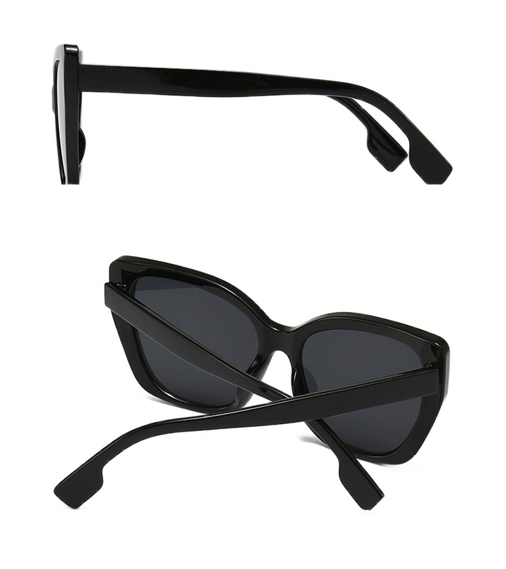 Schwarz Herren- Outdoor-Sonnenbrillen Rouemi und modische Sonnenbrille Damensonnenbrillen,
