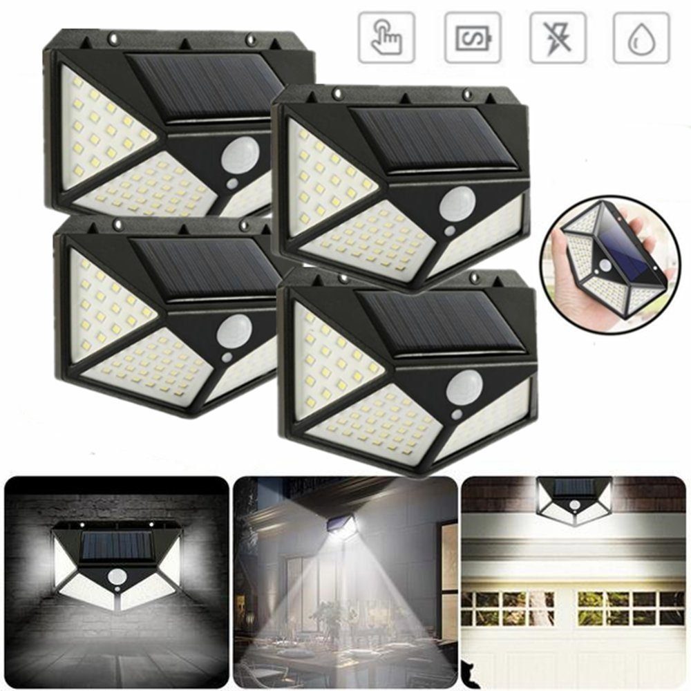 WILGOON LED Solarleuchte Außen-Wandleuchte, mit Bewegungsmelder, günstig online kaufen