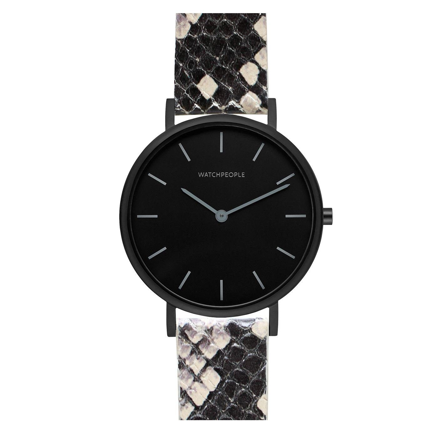 Watchpeople Quarzuhr Nightfever Python WP 038-04, flach, easy release Band