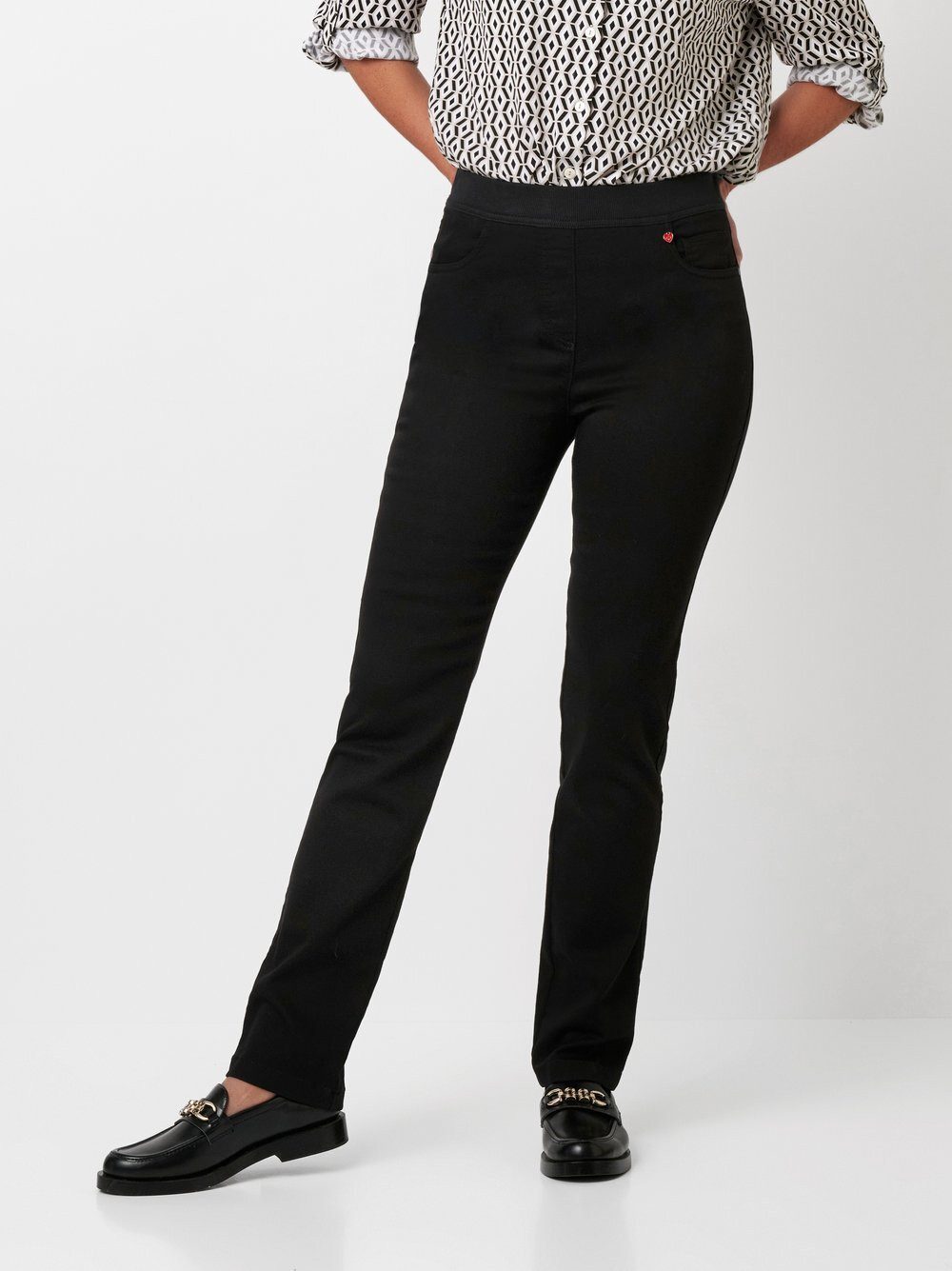 Relaxed by TONI Stretch-Hose My Darling Slim mit breitem Jersey-Bund günstig online kaufen