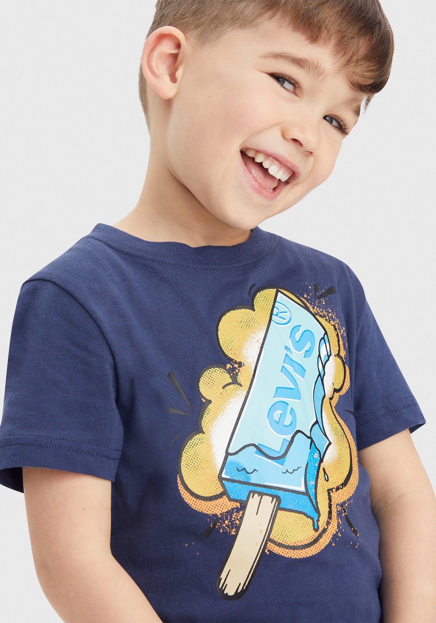 Levi's® Kids T-Shirt LVB POPSICLE for TEE BOYS ACADEMY NAVAL