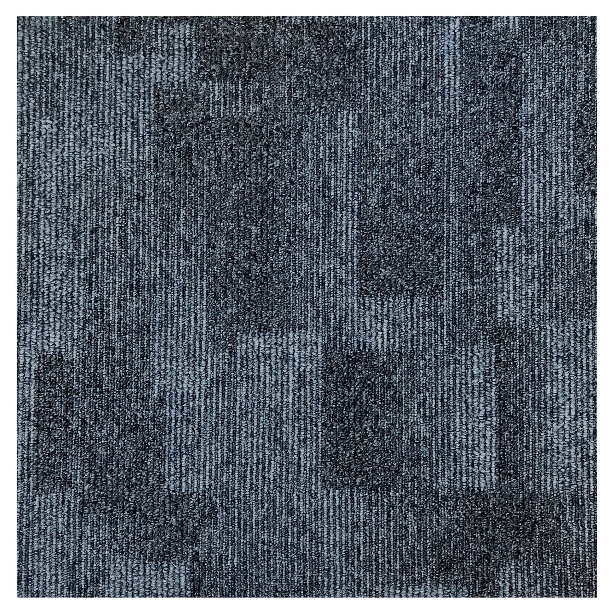 Steffensmeier Teppichfliese Virginia -Paket 5m² (20Stück), Rechteckig, Teppichfliese 50x50 cm Gewerbeeignung