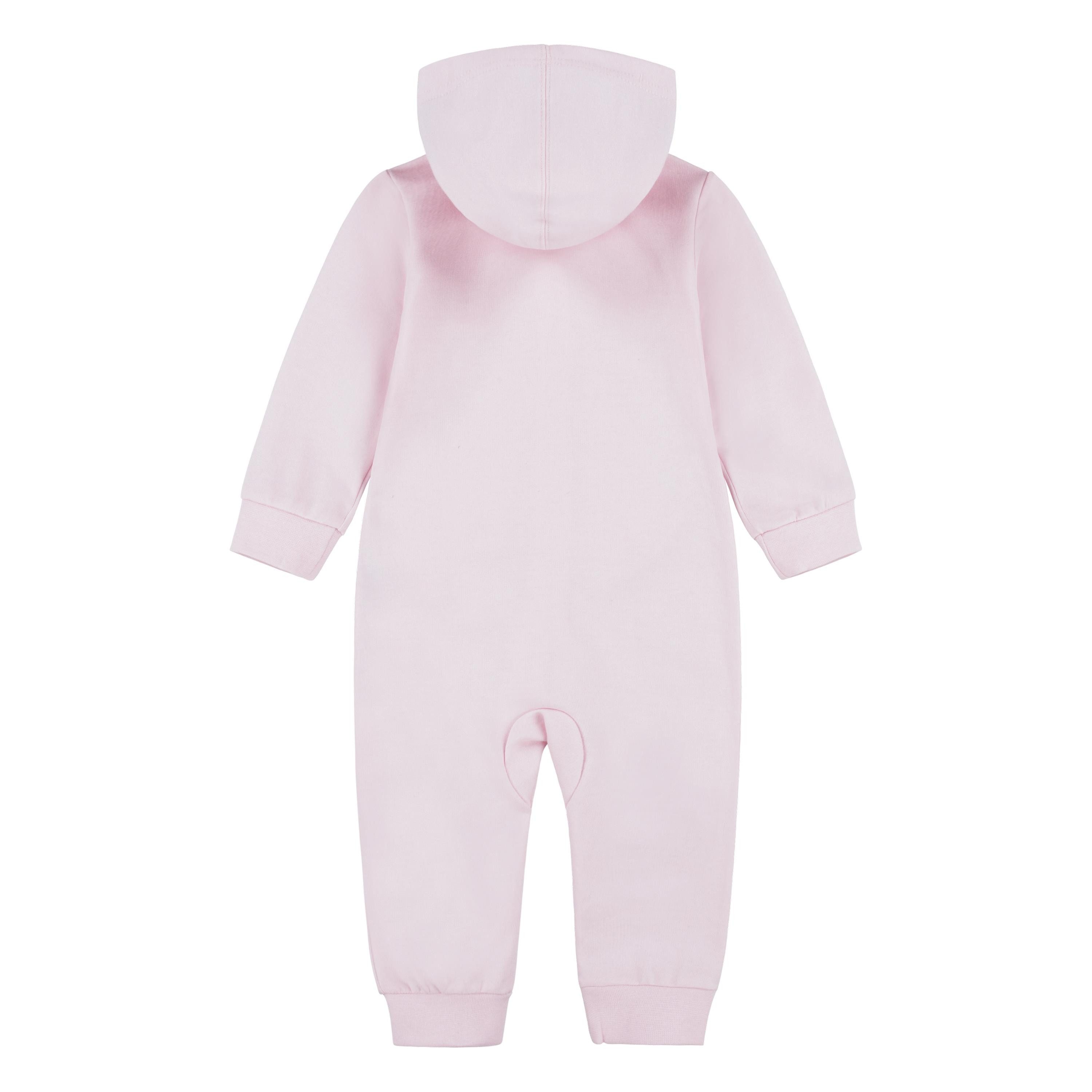 Nike Sportswear Strampler NKN ESSENTIALS HOODED COVERALL für Babys, mit Kapuze, mit Logodruck und Markenlabel – Bild 2 von 5