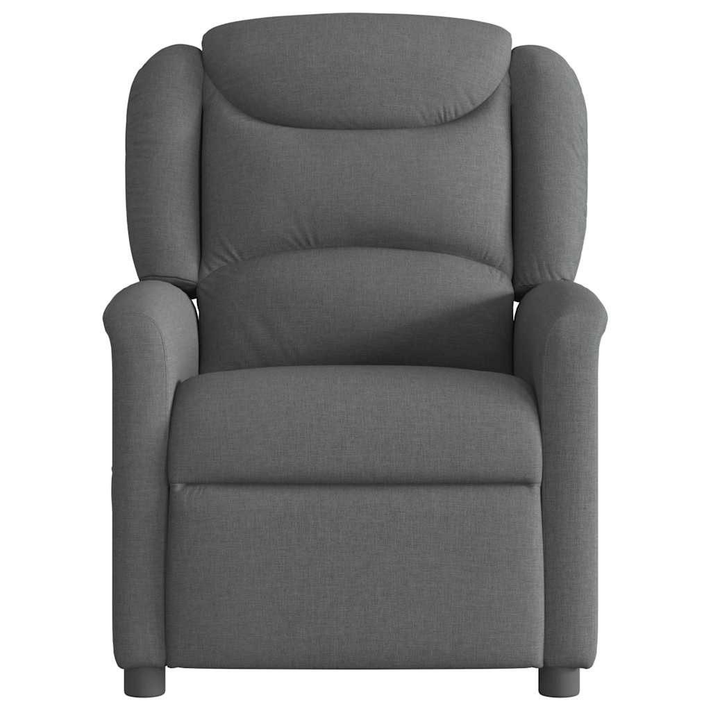 vidaXL Sessel Massagesessel Dunkelgrau Stoff (1-St) günstig online kaufen