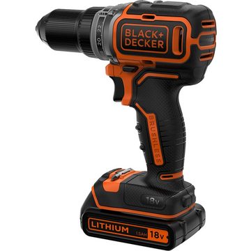 Black & Decker Akku-Bohrschrauber Akku-Bohrschrauber BL186K, 18Volt