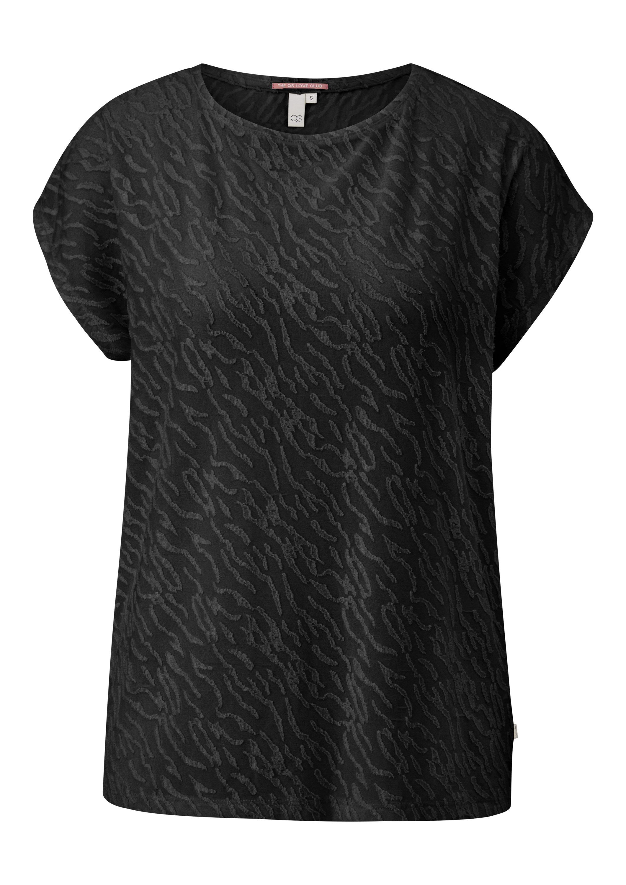 QS Kurzarmshirt T-Shirt (1-tlg) günstig online kaufen