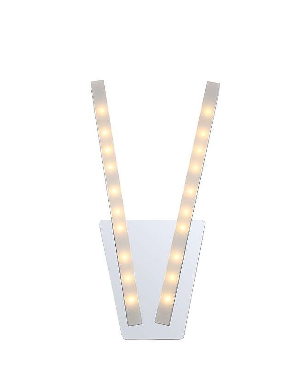 Globo GLOBO LED Flur-Lampe 67057-2W satiniert Stäbe Wandlampe Wandleuchte Wandleuchte