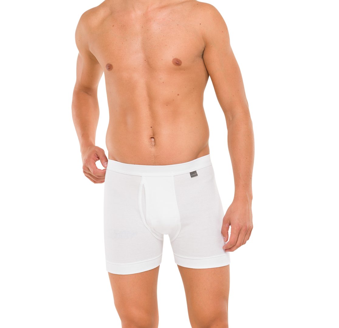 Schiesser Boxer 2er Pack Essentials (Vorteilspack, 2er-Pack) aus reiner Bau günstig online kaufen