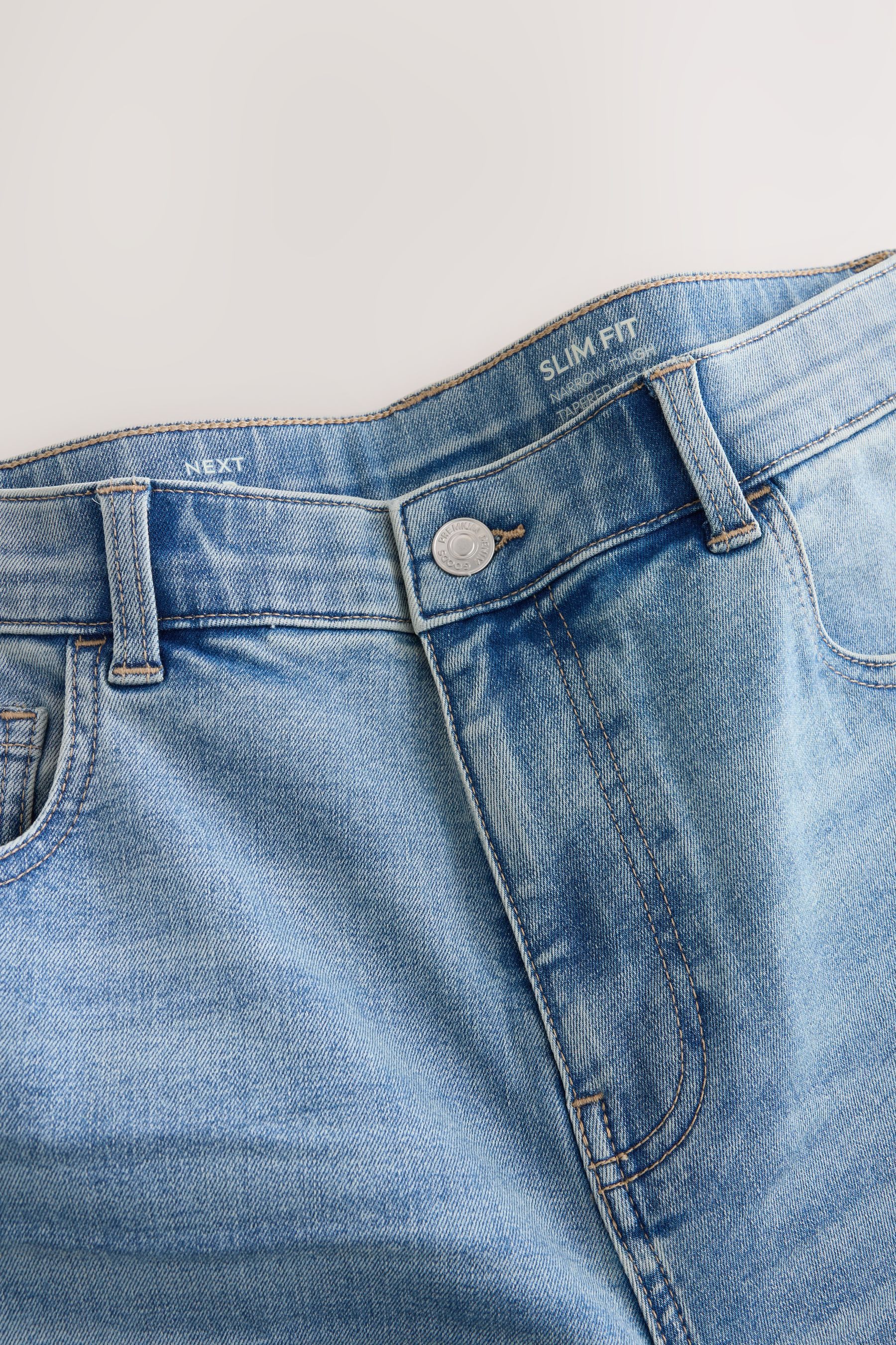 Next Slim-fit-Jeans Authentische Slim Fit Jeans (1-tlg) – Bild 3 von 5