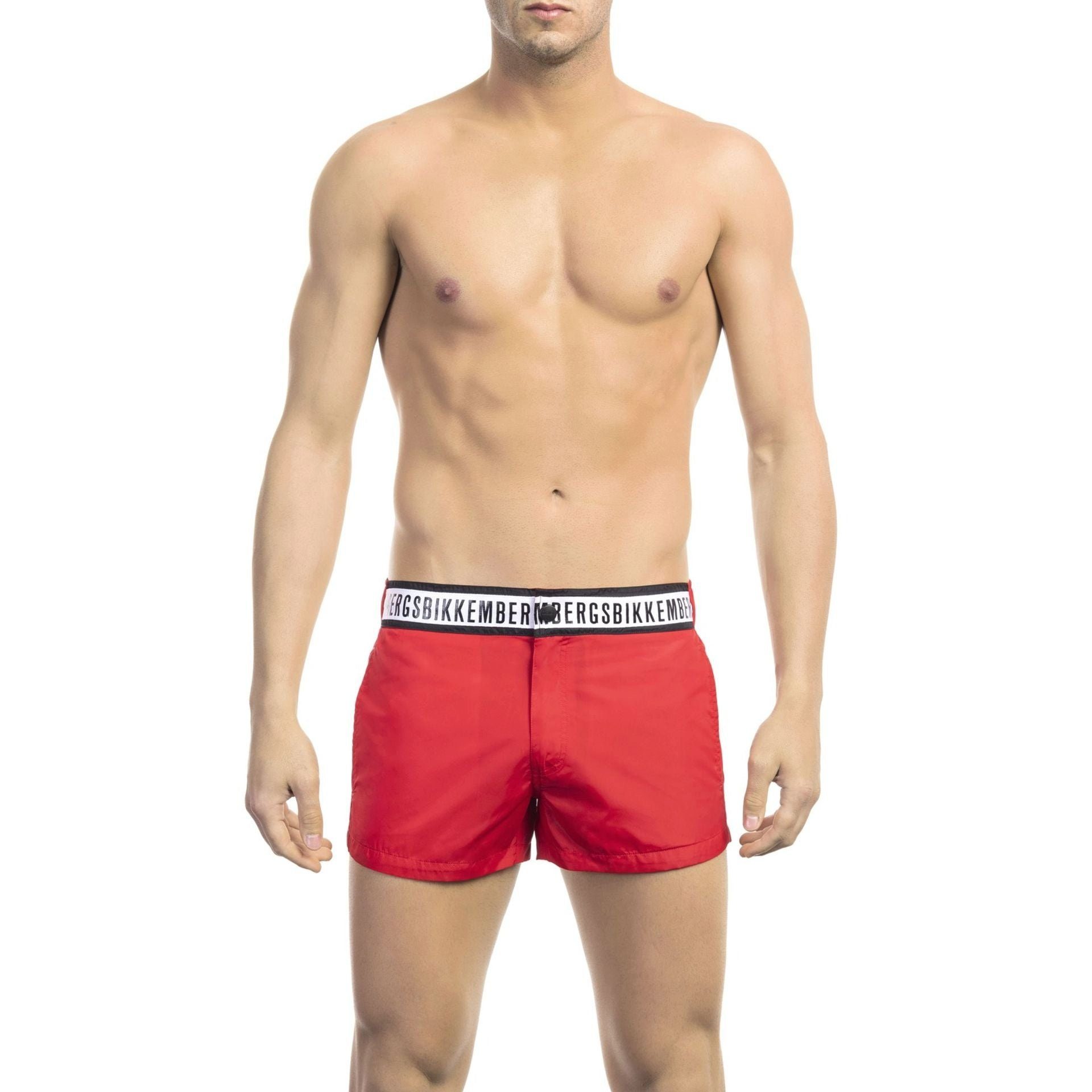 Bikkembergs Boxer-Badehose Bikkembergs Beachwear, Herren Boxershorts, Rot Must-Have für deinen Sommerurlaub