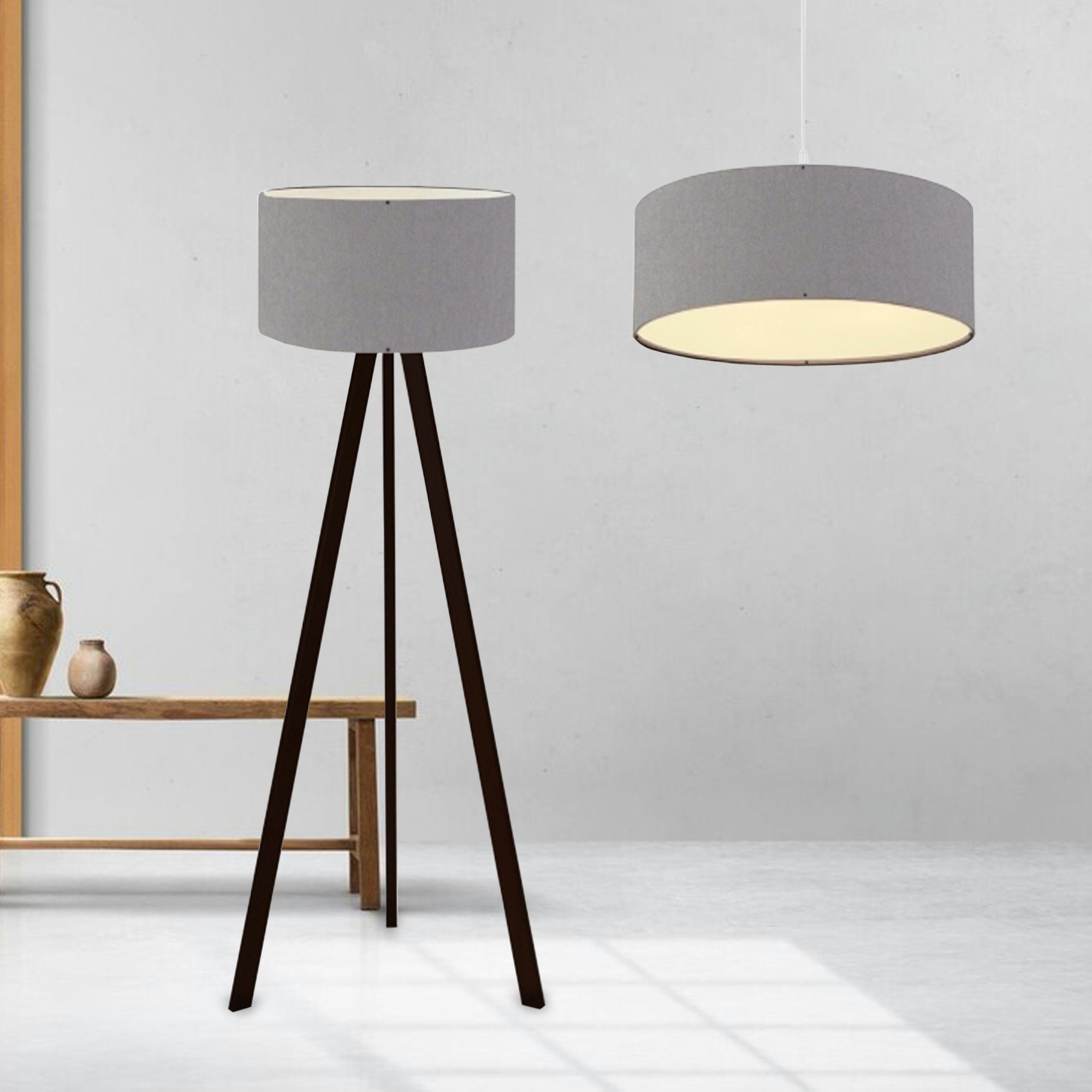lux.pro Stehlampe, ohne Leuchtmittel, »Scunthorpe« Set günstig online kaufen