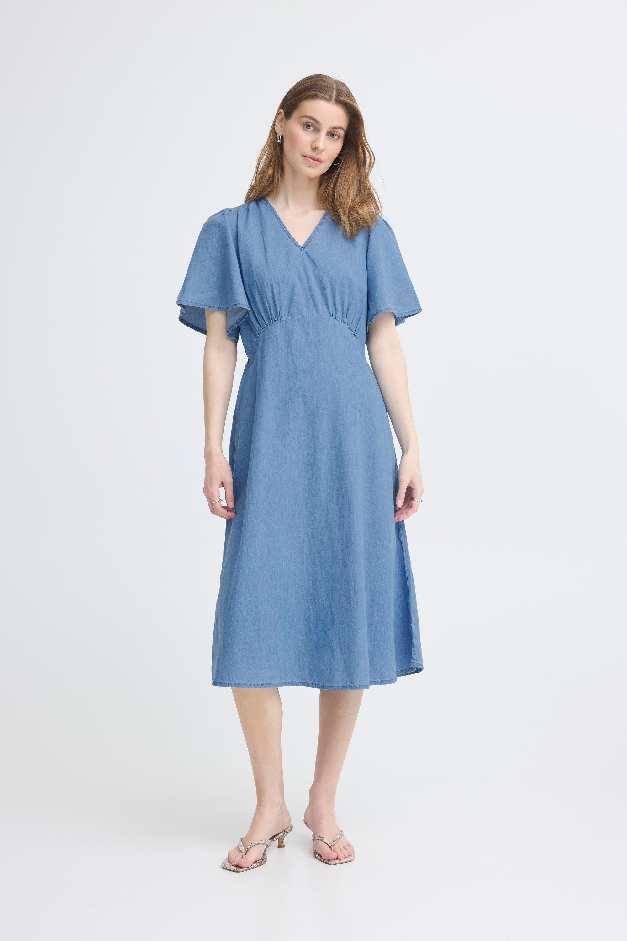 Ichi Jeanskleid Denimkleid IHBARCY