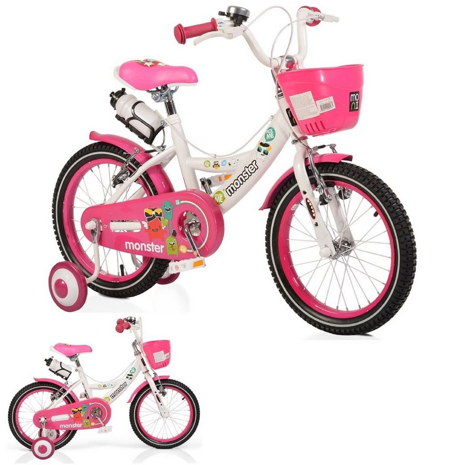 Ridgeyard 16 Zoll 16 inch Kinder fahrrad Kinderrad Rad Bike mit Stützräder