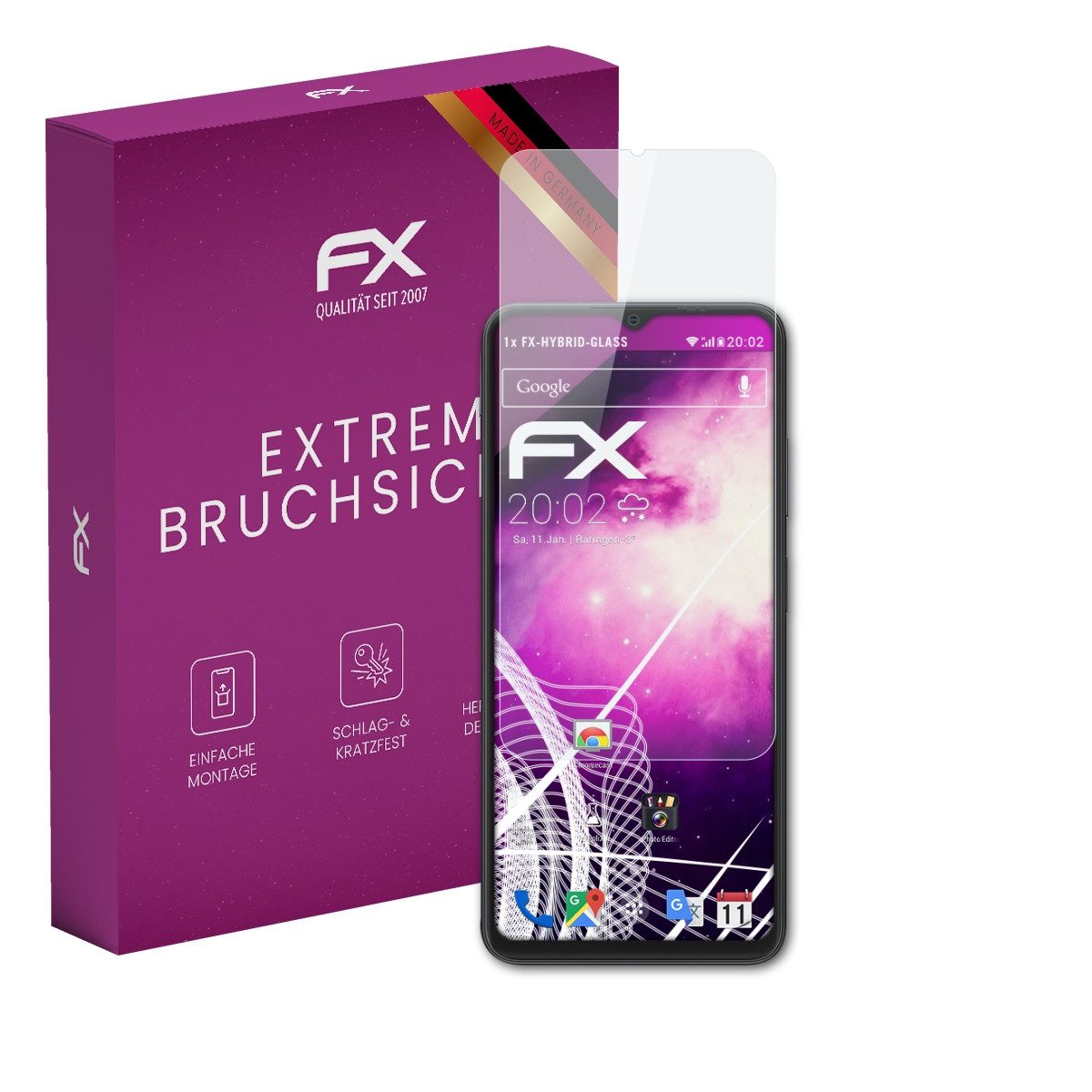 Schutzfolie Panzerglasfolie für Blackview Wave 8