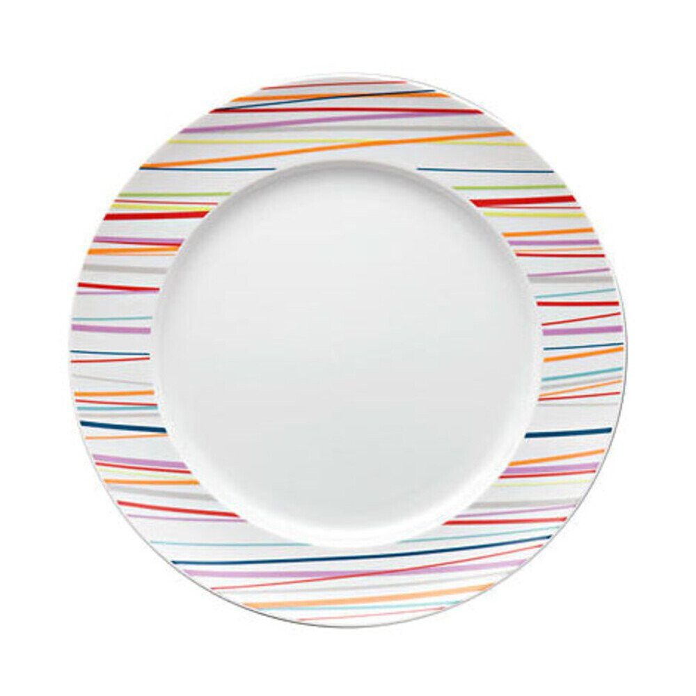 Thomas Frühstücksteller Frühstücksteller 22 cm Sunny Day Sunny Stripes, Frühstücksteller, Ø21,7cm, Porzellan, mehrfarbig
