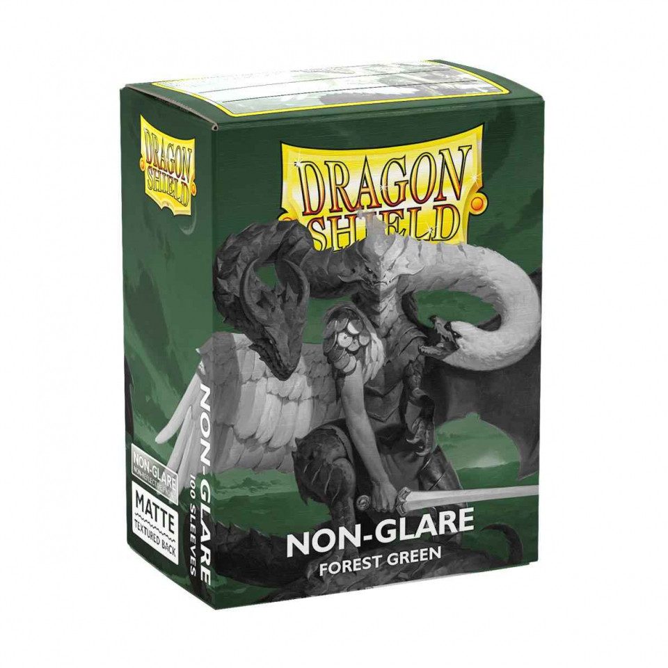 Arcane Tinmen Spiel, Dragon Shield - Matte – Forest Green - Non Glare V2 (100)