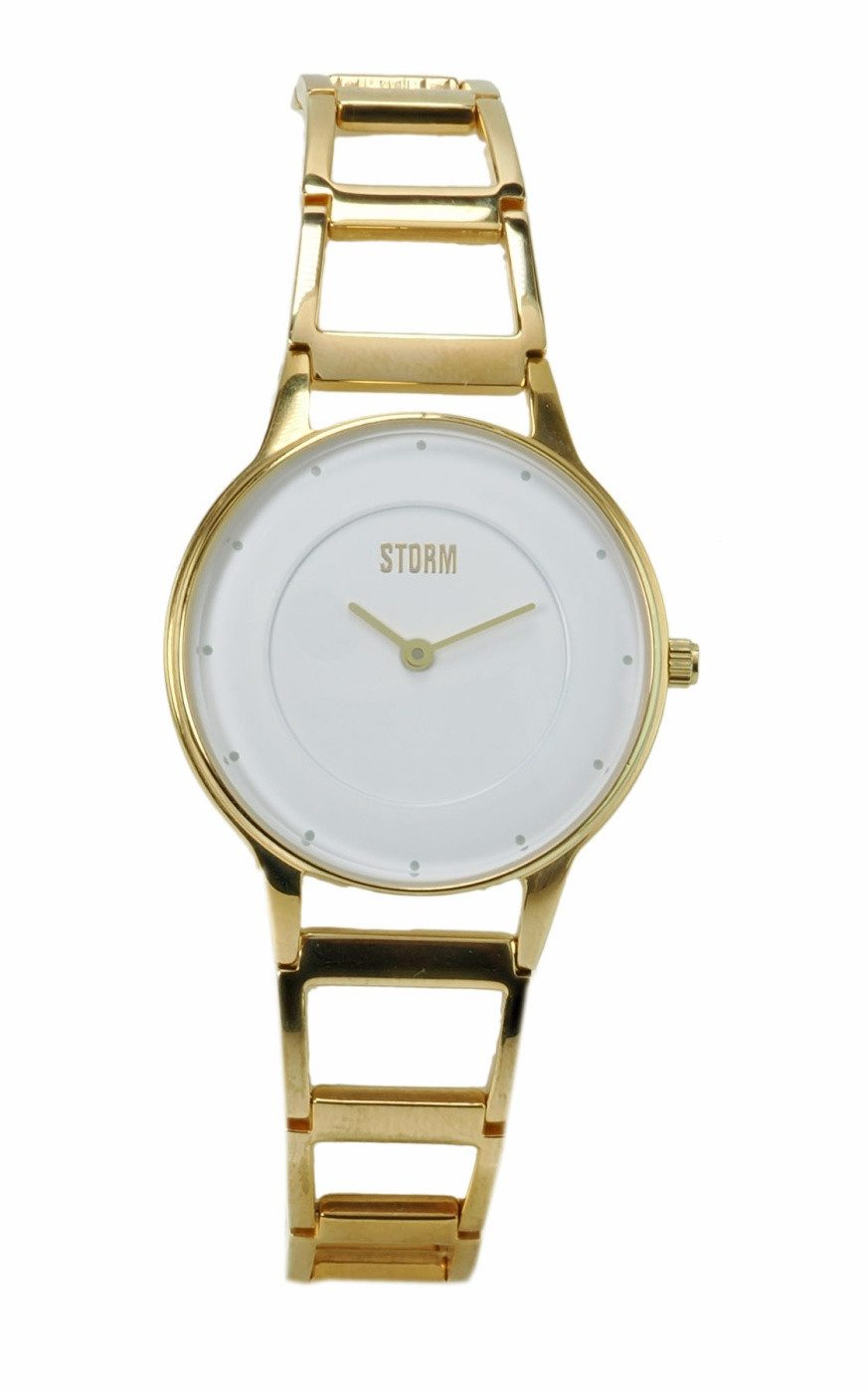 STORM Quarzuhr Storm Damen Quarz Uhr RELLA GOLD 47260/GD