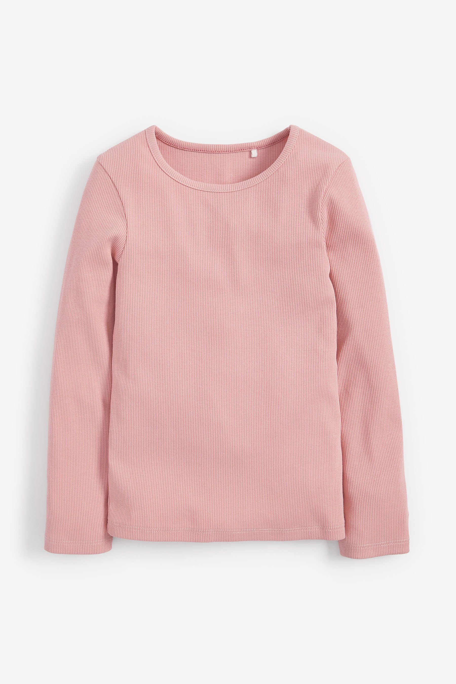 Langarmshirt Geripptes Langarmshirt