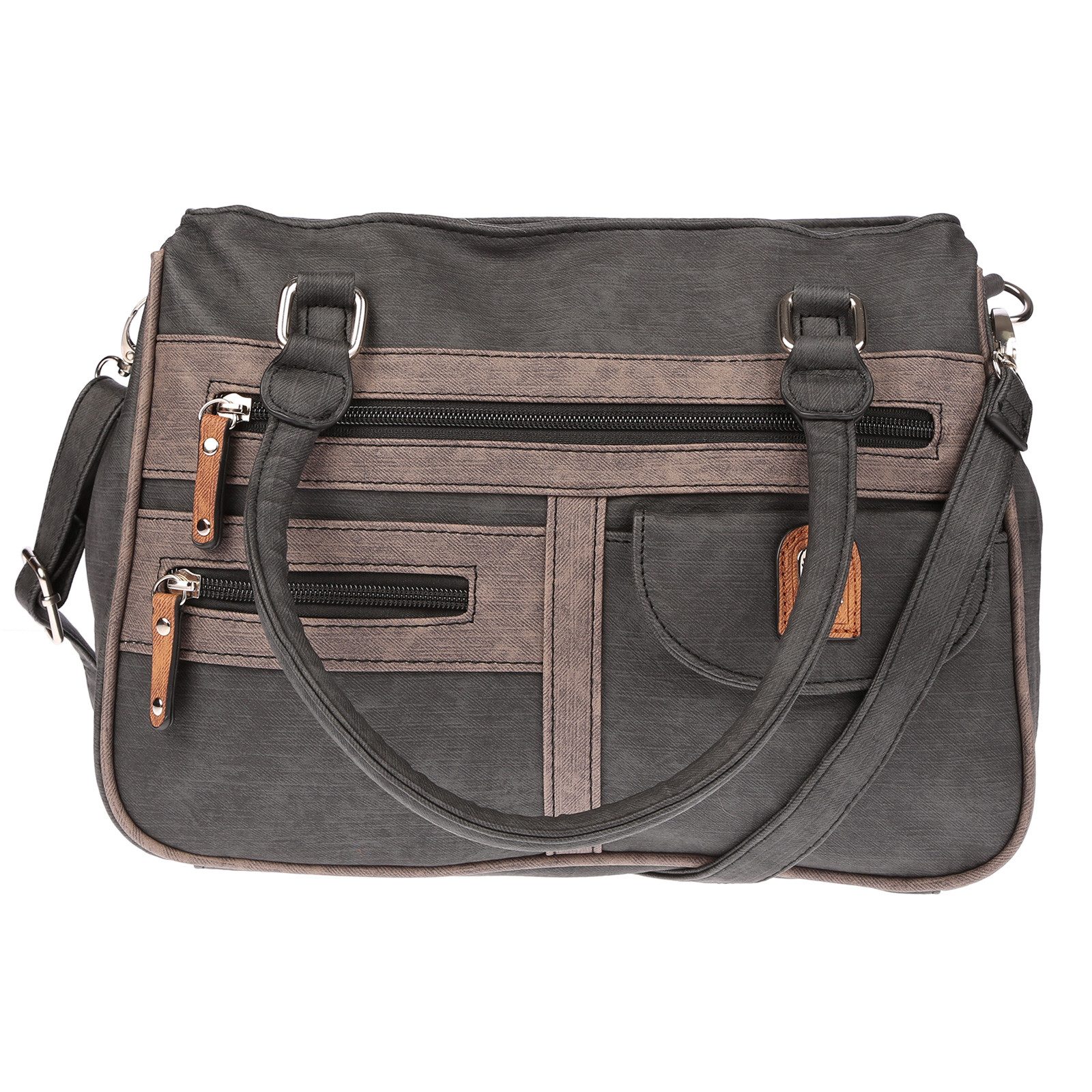 Christian Wippermann Henkeltasche Große Damen Tasche Umhängetasche Schultertasche (1 tlg), Henkeltasche