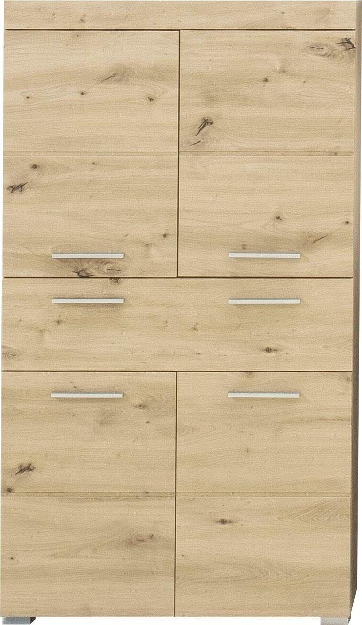 welltime Midischrank Avena Standschrank mit 4 Türen, 1 Schublade - (B/T/H) günstig online kaufen