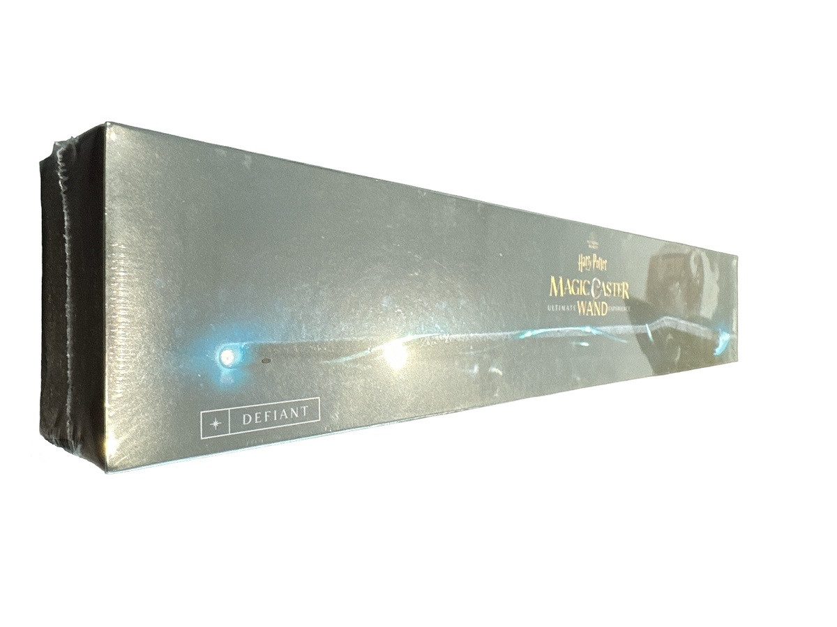 Warner Bros. Zauberstab Harry Potter Zauberstab Magic Caster Wand Defiant Blau Sammlerstück