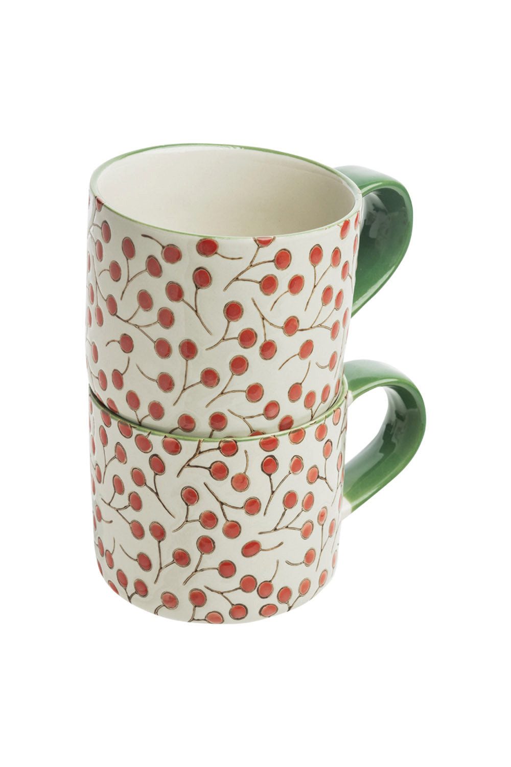 Tranquillo Tasse Tasse VINTAGE GARDEN red