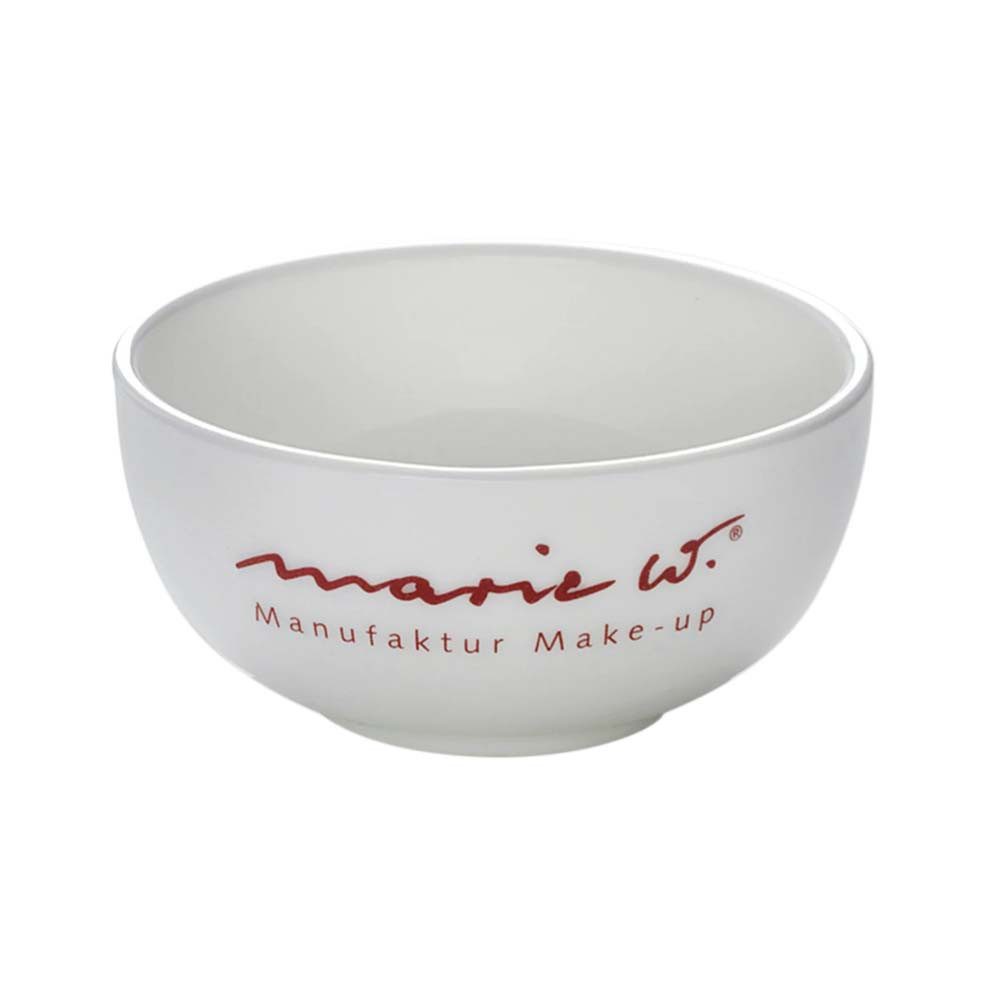 Marie W Puderpinsel Puderschälchen