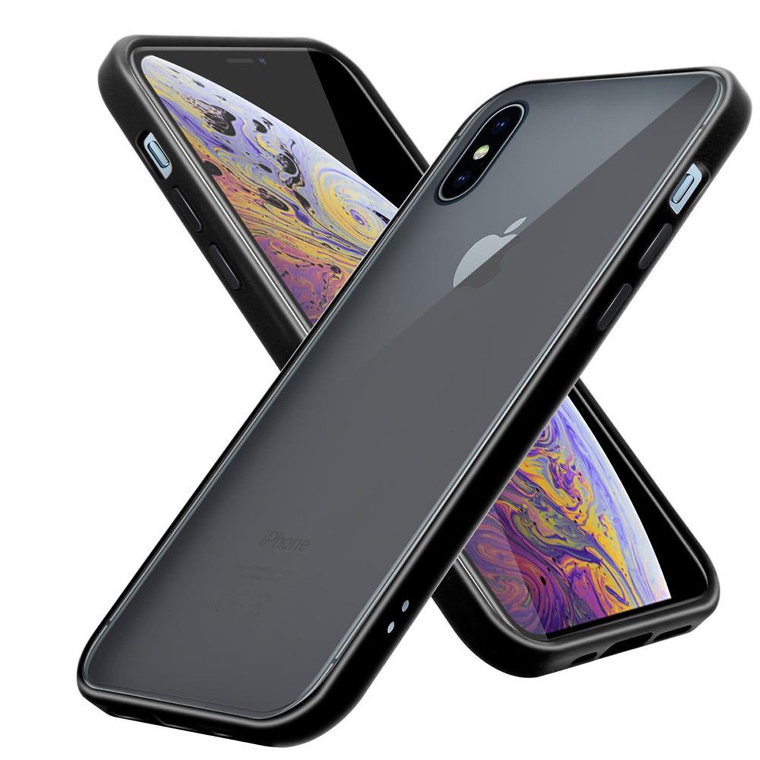 Cadorabo Handyhülle Apple iPhone XS MAX Apple iPhone XS MAX, Handy Schutzhülle - Hülle - Ultra Slim Hard Cover Case - Bumper